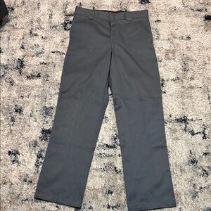Men's Gray Dickies Pants Size 34 x34